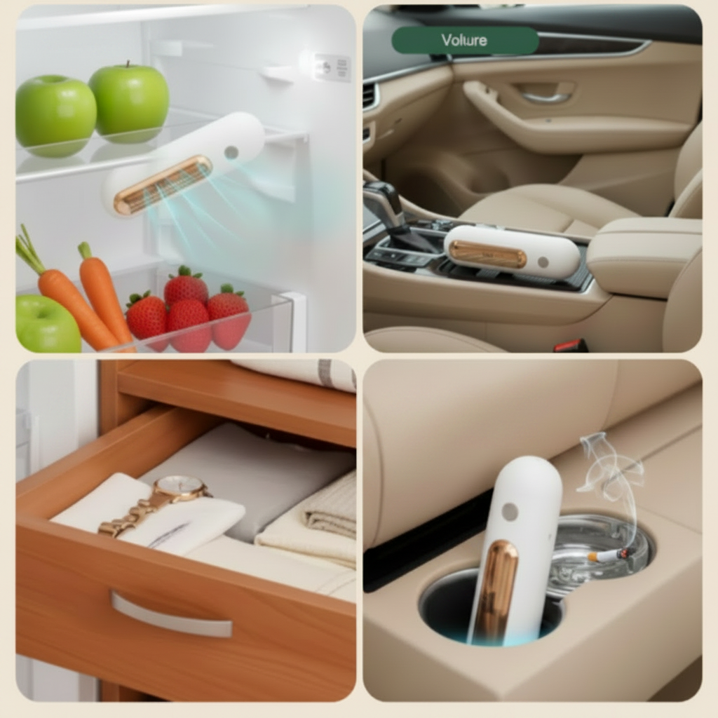 Klarion Fresh — Purificateur d'air pour réfrigérateur
