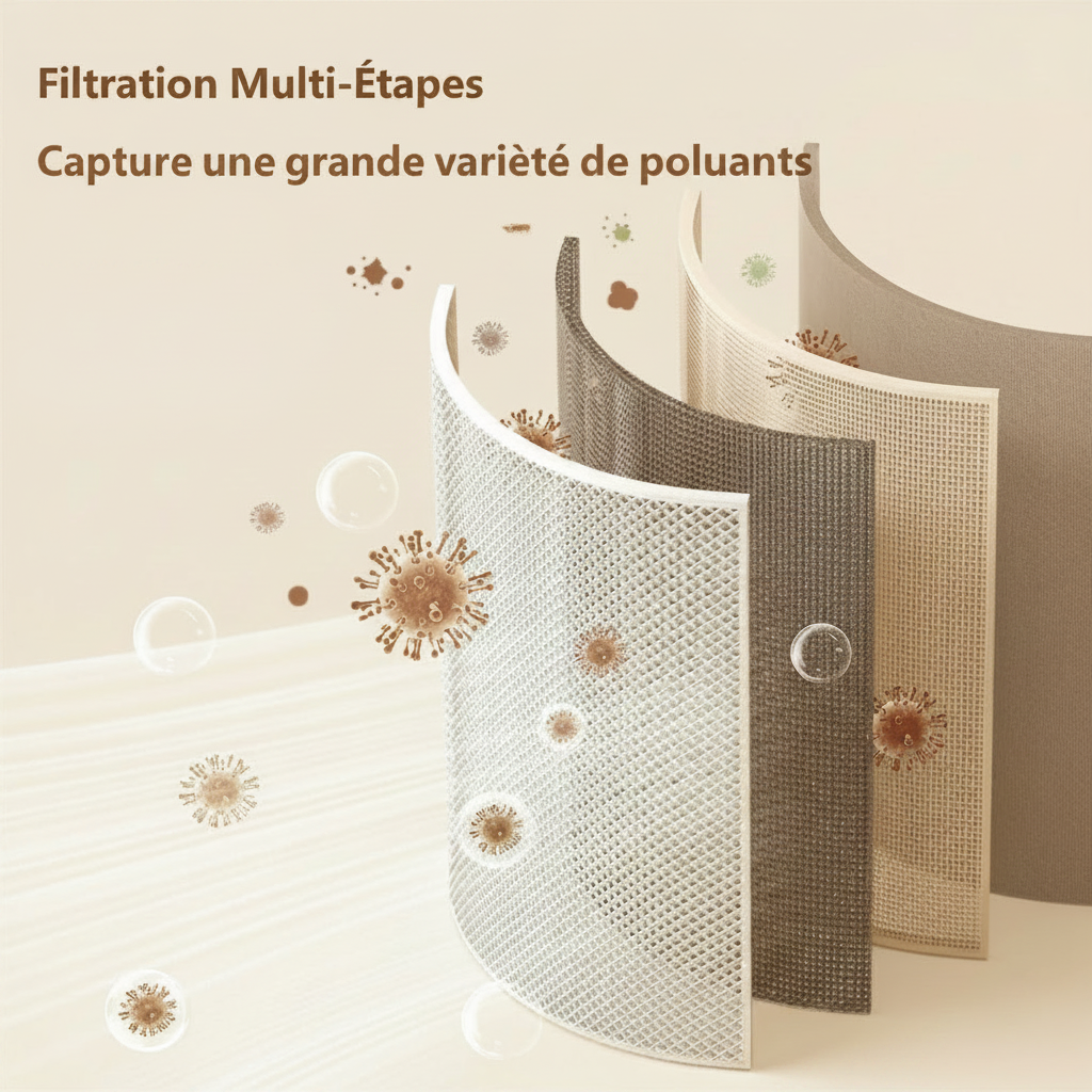 Filtration Multi-Étapes sans textes secondaires