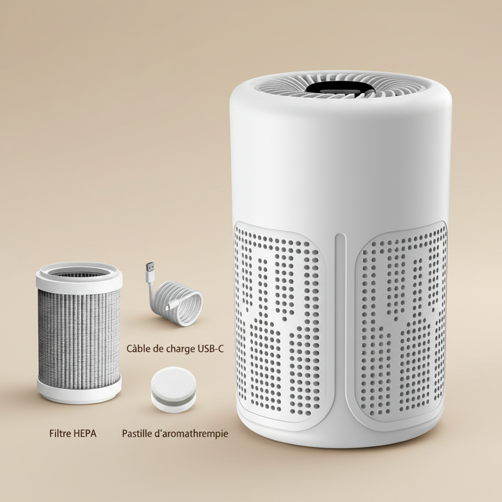 Klarion Air Pro — Purificateur & Humidificateur HEPA
